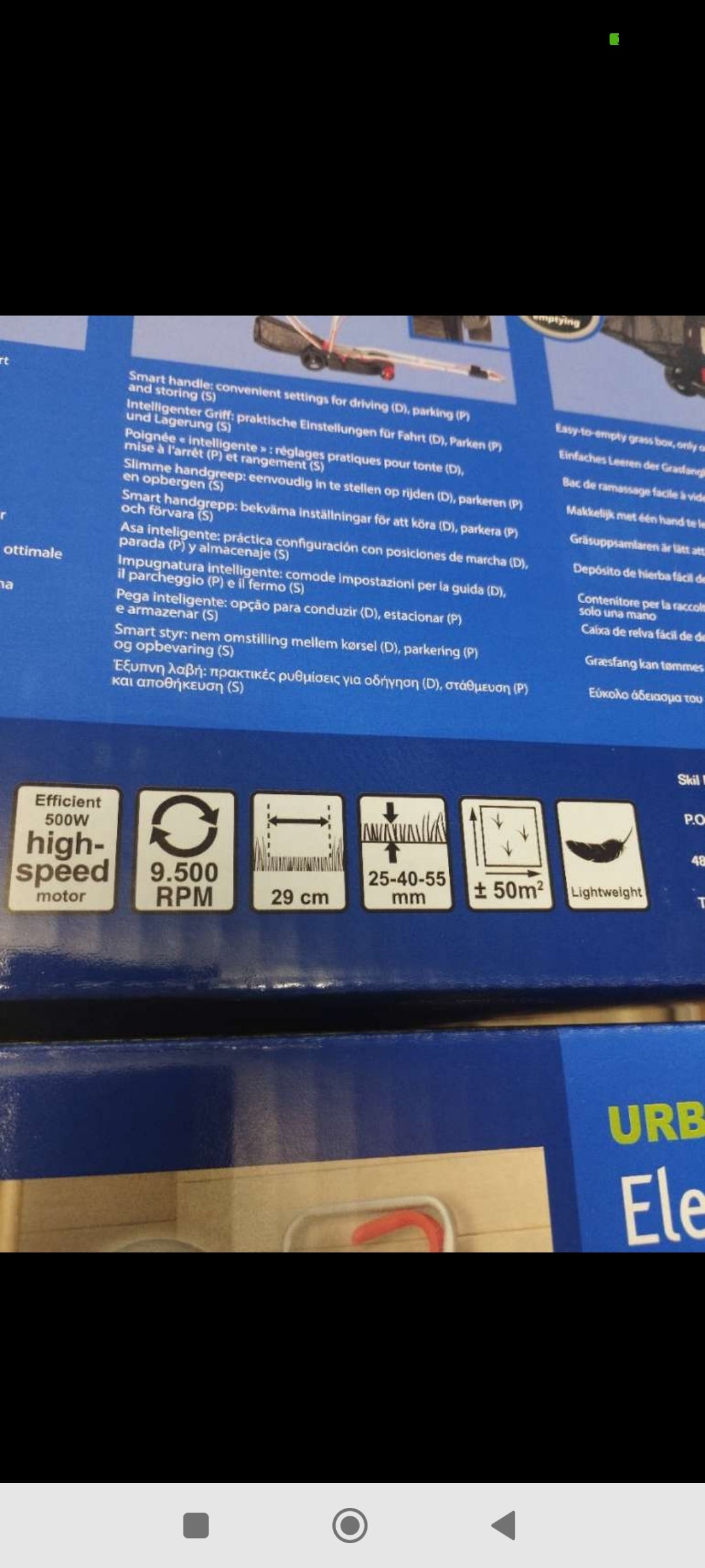 Elektrorasenmäher