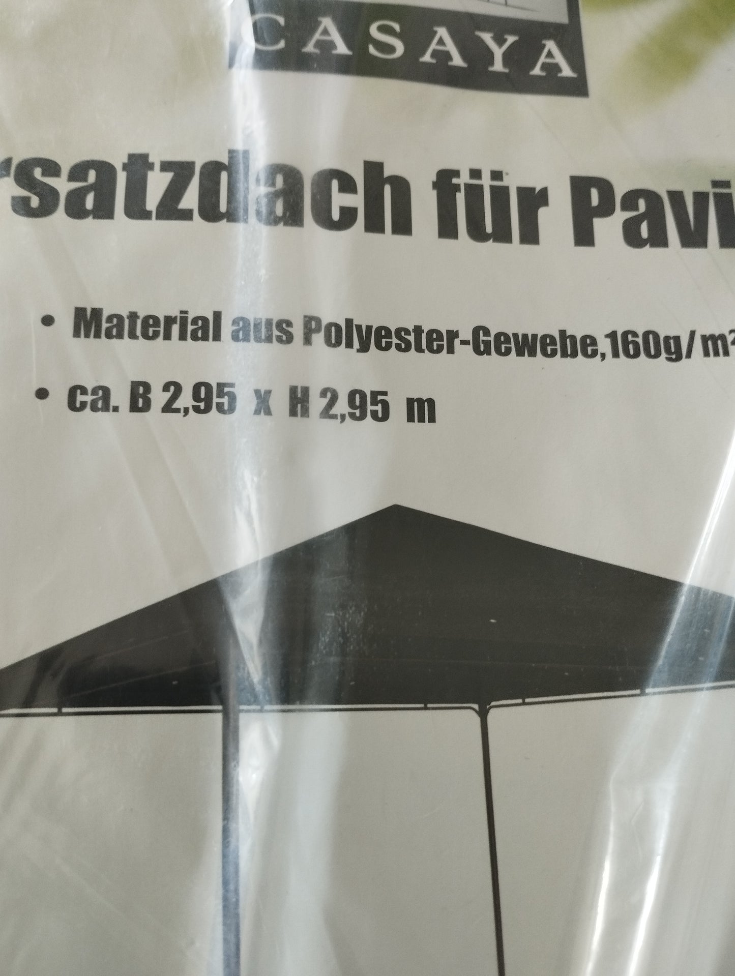Pavillon ersatzdach