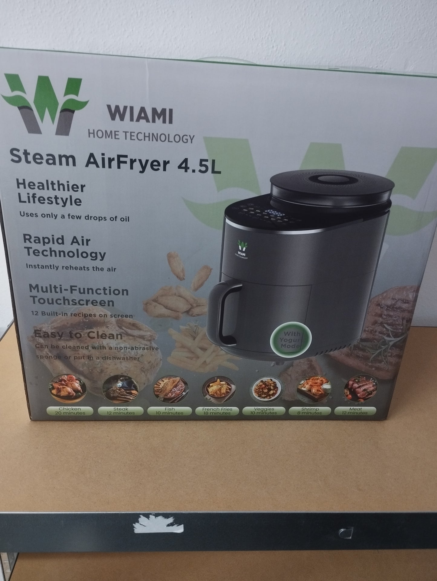 Steam Air fryer