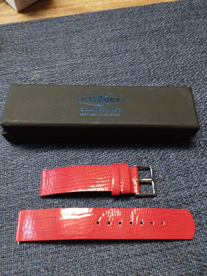 Uhrenband Echtleder 22mm