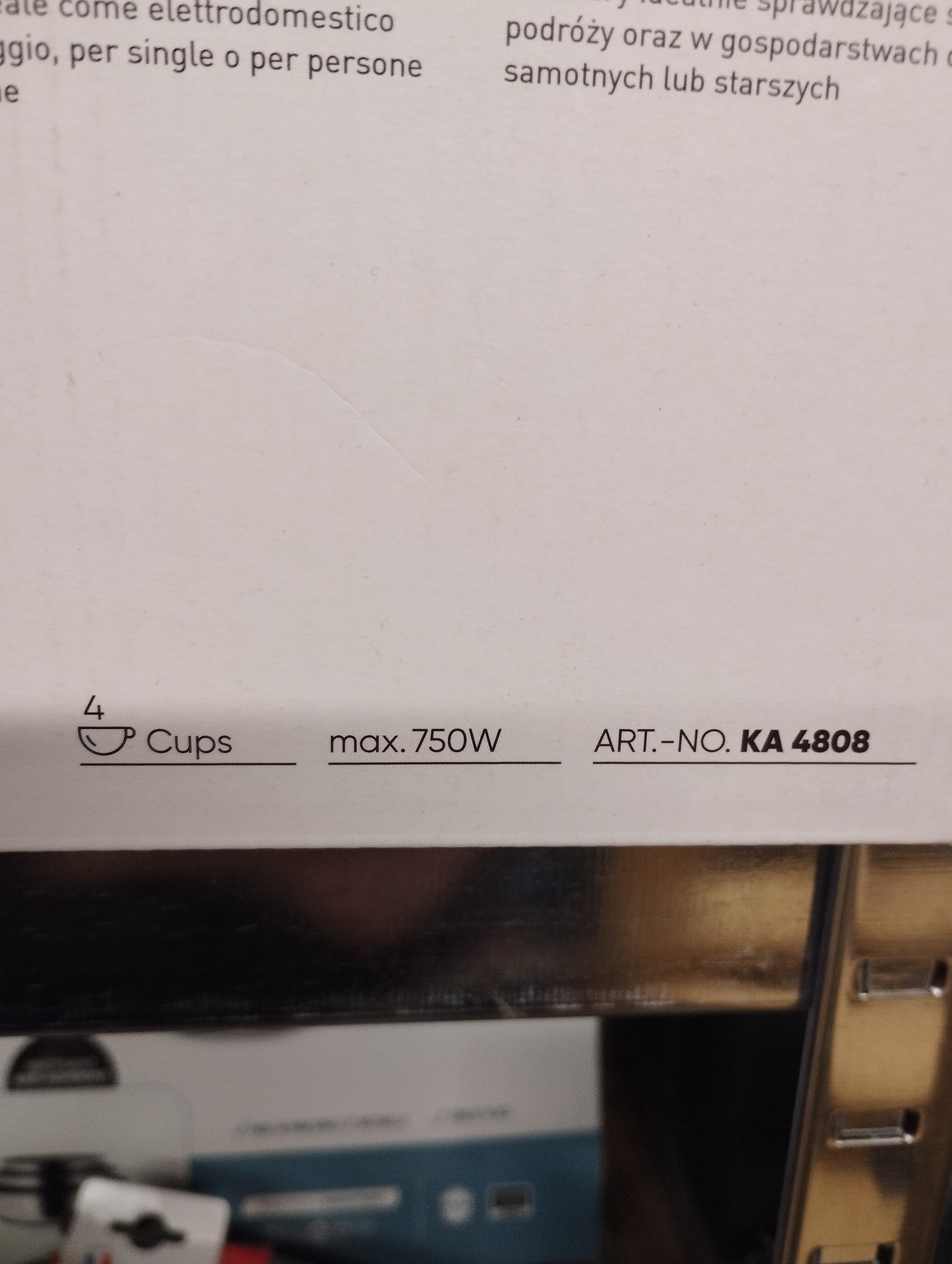 Filter Kaffemaschine