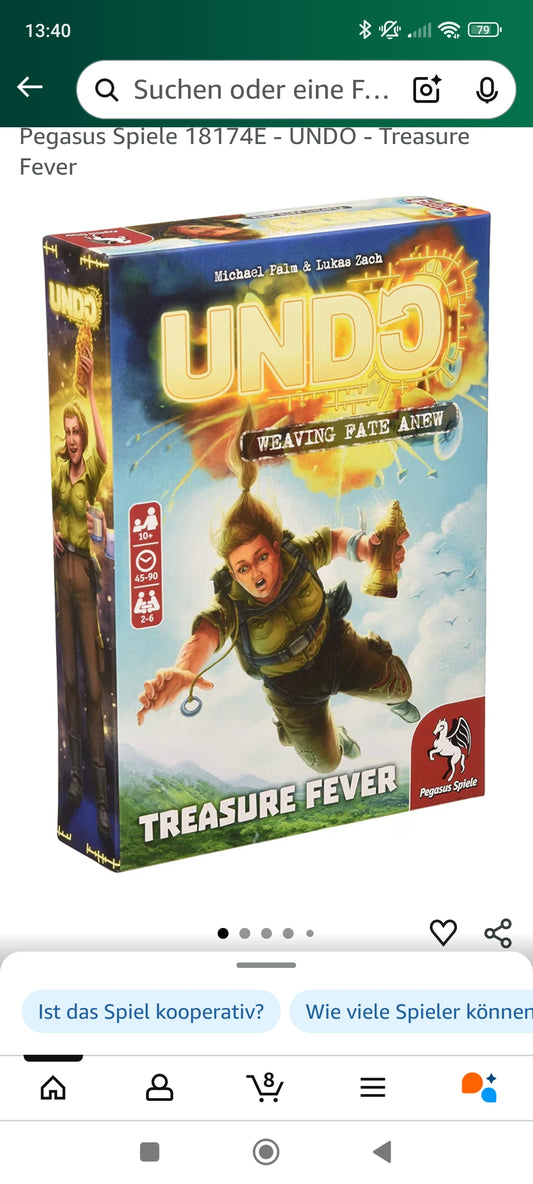 Undo Treasure fever