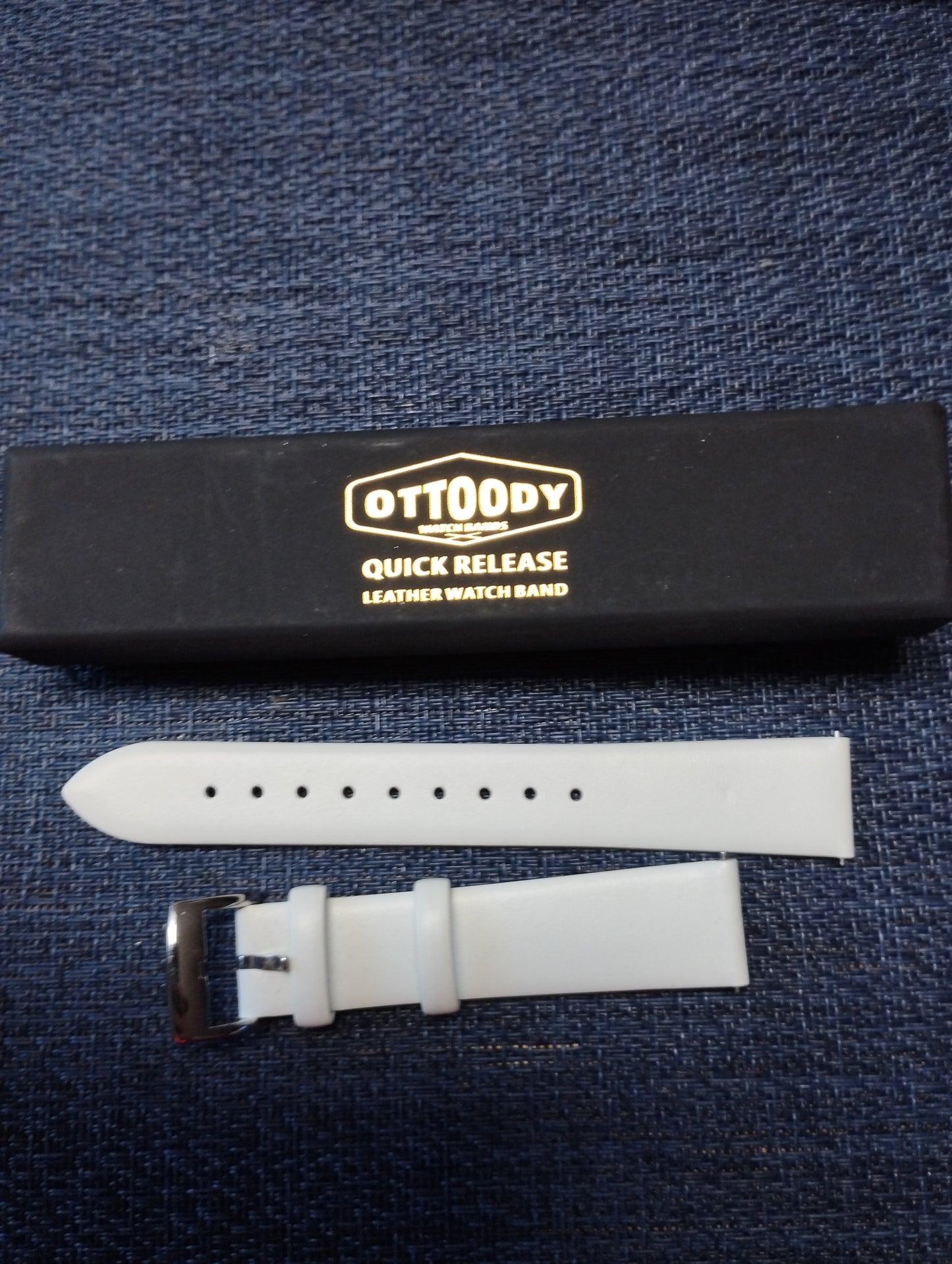 Leder Uhrenband 18mm