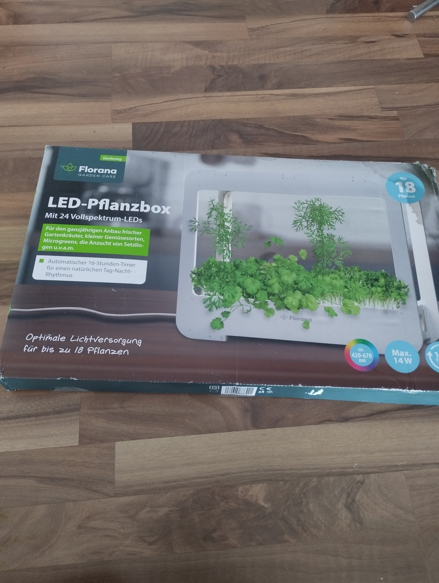 Pflanzen Aufzuchtkasten LED