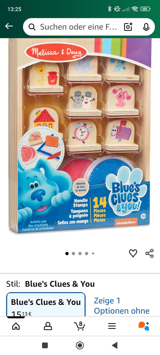 Blue's Clues Stempelset