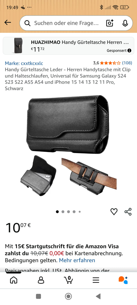 Handy Gürteltasche