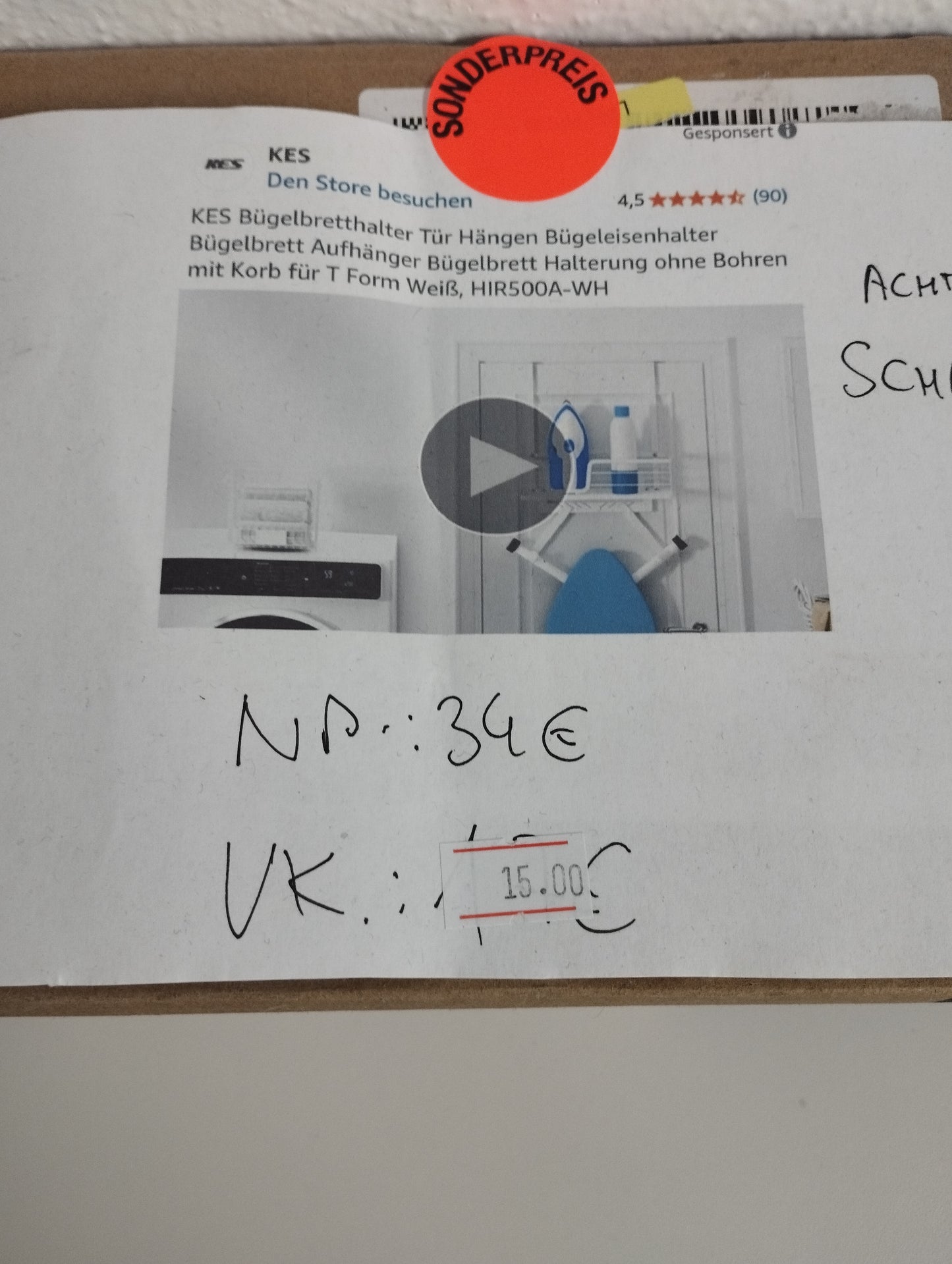 Badezimmer Aufhängung