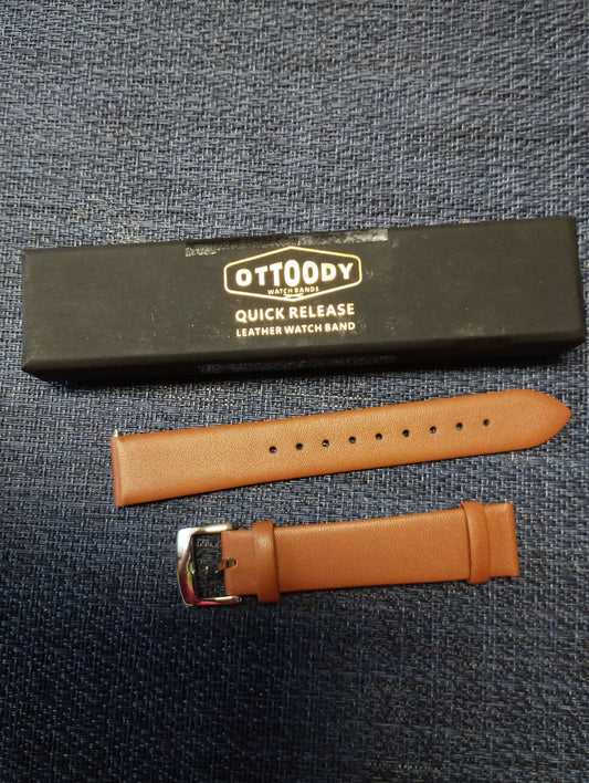 Leder Uhrenband 18mm